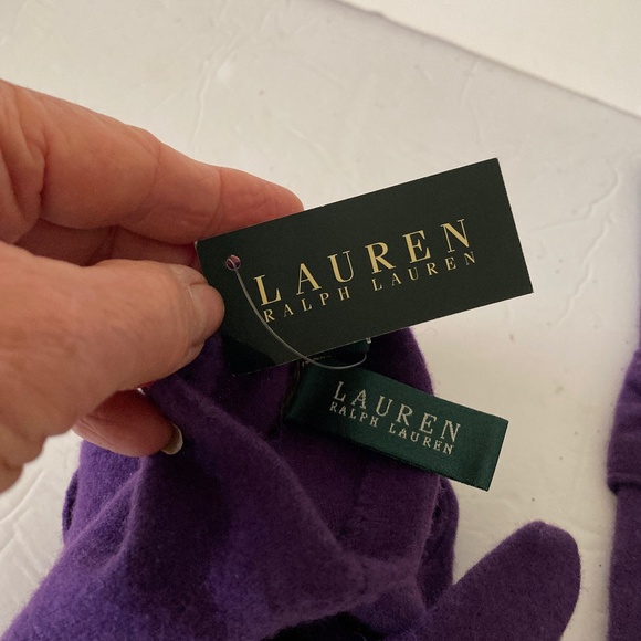 Ralph Lauren Wool and Cashmere Gloves NWT - Picture 2 of 4